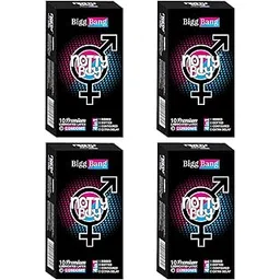 NOTTY BOY BiggBang 4in1 Multi Textured Condoms For Man- 40 Pieces | Dotted Surface, Ribbed Texture, Contoured Shape, Delay | Natural and Comfort Feel-picture-10