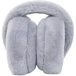 nova bloom Warm Ear Muffs for Women - Foldable, Adjustable, Faux Fur Winter Ear Warmers for Outdoor Activities, Cycling, and Cold Weather Comfort-picture-30