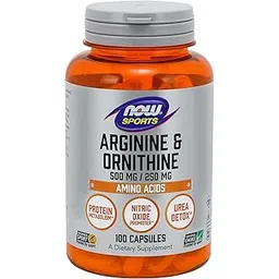 Now Foods L-Arginine and Ornithine, 100 Capsules-picture-28