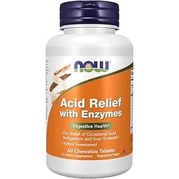 Now Foods Acid Relief Chewable Enzymes Lozengeenges, 60 Count-picture-38