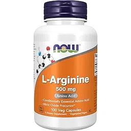Now Foods L-arginine 500mg -Pack of 100 Capsules-picture-44