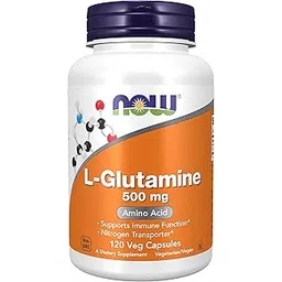 Now Foods L-Glutamine Capsules 500mg -Pack Of 120 Capsules-picture-43