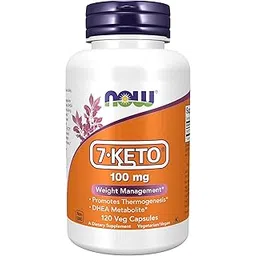 now foods Now Foods, 7-Keto, 100 mg, 120 Veggie Caps-picture-1