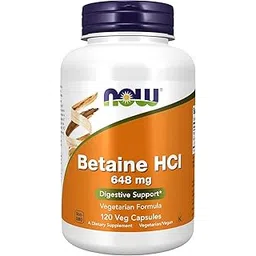 now foods Now Foods, Betaine HCI, 648 mg, 120 Capsules-picture-14