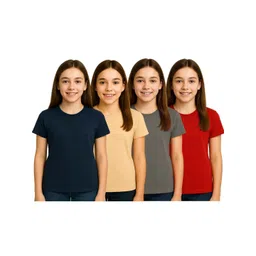 NOW OR NEVER Girls Multi Tshirts-picture-37