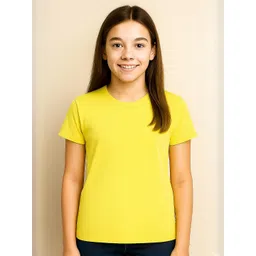 NOW OR NEVER Girls Yellow Tshirts-picture-34