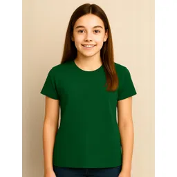 NOW OR NEVER Kids-Girls Green Tshirts-picture-32