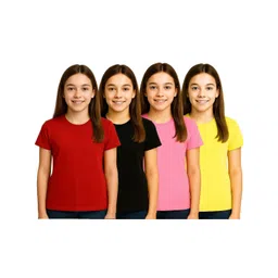 NOW OR NEVER Kids-Girls Multi Tshirts-picture-14