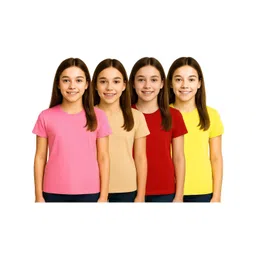NOW OR NEVER Kids-Girls Multi Tshirts-picture-24