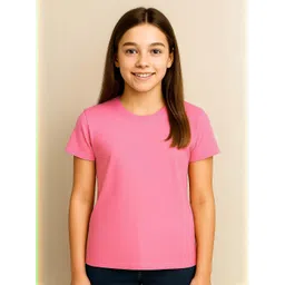 NOW OR NEVER Kids-Girls Pink Tshirts-picture-17