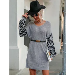 NOWI Women Animal Colourblocked Pullover-picture-22