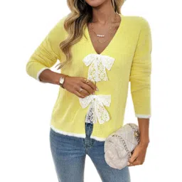 NOWI Women Cardigan with Applique Detail-picture-23