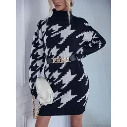 NOWI Women Chevron Printed Pullover-picture-12