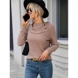 NOWI Women Ribbed Pullover-picture-33