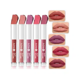 NOY Matte Lips 5Pcs Lipstick 4ml Each -Brown Nude-Nude-Nude Pink-Tan Nude-Mauve Nude-picture-29
