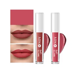 NOY Neutral Set Of 2 Harmony Nude Matte Liquid Lipstick-4ml Each-Brown Nude 21-Tan Nude 24-picture-17