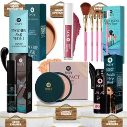 Waterproof Makeup Kit Combo Lightweight Formula Natural To Glam Look-image-2