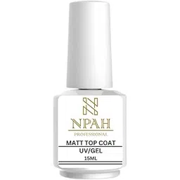 NPAH Premium Matte Gel Top Coat 15ml - No Wipe Matte Top Coat Soak Off Nail Lamp Polish Matte Nail Polish Finish and Long Lasting Set for Home & Nail Salon-picture-37