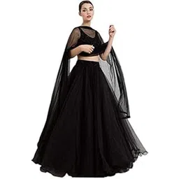 nplash fashion Salmon Pink and Red Zardosi styel Lehenga Set-picture-33