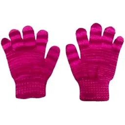 NPRC Stylish Fancy Winter Woolen Hand Gloves For Kids (4-6 Years)-picture-31