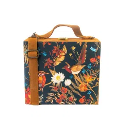 NR by Nidhi Rathi Black Fabric Clutch-picture-44