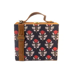 NR by Nidhi Rathi Black Fabric Clutch-picture-45