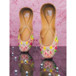 NR By Nidhi Rathi Embellished Mojaris-picture-33