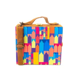 NR by Nidhi Rathi Multicolor Fabric Clutch-picture-39