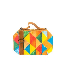 NR by Nidhi Rathi Multicolor Fabric Clutch-picture-12
