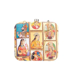 NR by Nidhi Rathi Multicolor Fabric Clutch-picture-28