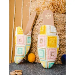 NR By Nidhi Rathi Women Embellished Mules-picture-15