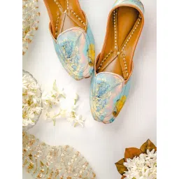 NR by Nidhi Rathi Women's Mulitcolored Casual Juttis-picture-24