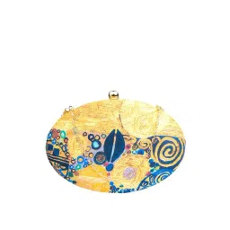 NR by Nidhi Rathi Yellow Fabric Clutch-picture-22