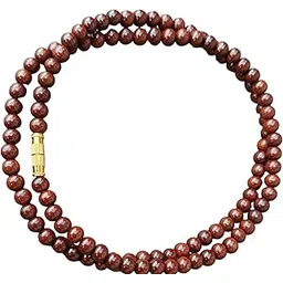 NRSON® Lal Chandan Kattai Malai | Red Sandalwood Kattai Mala | Sandalwood Mala | Chandan Kattai Malai | Kattai Mala for Wrist & Neck for Men and Women Size 6 mm-picture-14