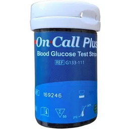 NSC On Call Plus 3S 50 Glucometer Strips - 50 Glucometer Strips-picture-24