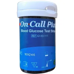 NSC On Call Plus Expiry-01-08-2023 50 Glucometer Strips - 50 Glucometer Strips-picture-13