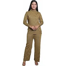 nubie Premium Women's Winter Wear Self Design Woolen Knitted Designer Coord Set | Stylish Warm Wool Blend Two-Piece Matching Outfit for Ladies | Elegant Winter Fashion Co-Ord Dress-picture-14