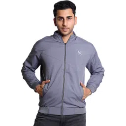 NUBIE Waterproof Polyester Windcheater Sports Gym Running Travel Jacket- BLACK Solid Men Wind Cheater-picture-39