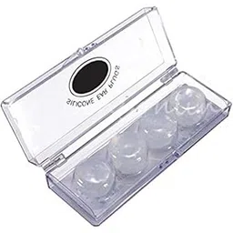 nucarture NUCARTURE® Silicone earplug with waterproof Soft Flexible Swimming Sticky Earplugs in Plastic Case(4 Pcs)-picture-47