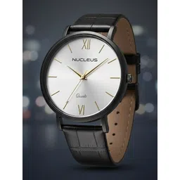 Nucleus Unisex Brass Dial & Leather Straps Analogue Watch LBKWBKi-picture-32