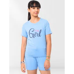 Nuego Girls Printed Night suit-picture-14