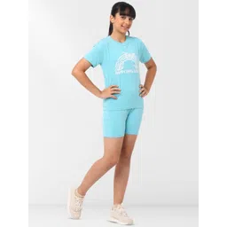 Nuego Girls Printed Night suit-picture-15