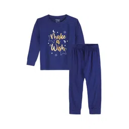 Nuego Girls Printed Night suit image 2