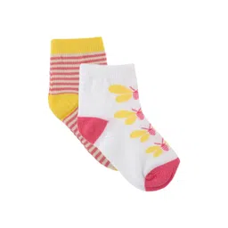 Nuluv Girls Pack Of 2 Assorted Ankle-Length Socks-picture-27