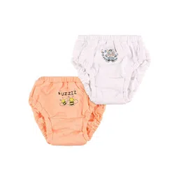 Nuluv Infant Girls Pack Of 2 Basic Pure Cotton Briefs NLINFGI2010-ON-6M-picture-30
