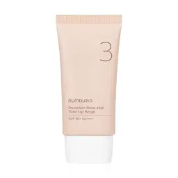 Numbuzin No.3 Porcelain Base-Skip Tone Up Beige SPF 50+ PA++++ - 60 ml-picture-44