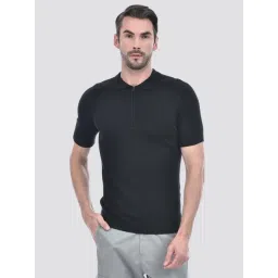 Numero Uno Black Fitted Polo T-Shirt-picture-30