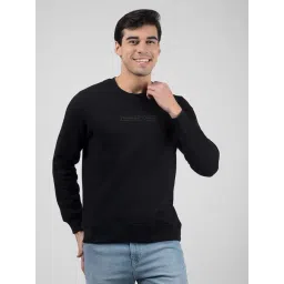 Numero Uno Black Regular Fit Graphic Sweatshirt-picture-24