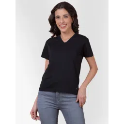 NUMERO UNO Black Solid T-Shirt-picture-43