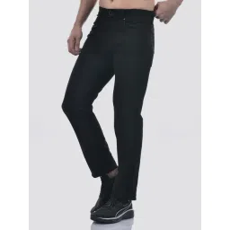 NUMERO UNO Black Straight fit Solid Jeans image 4